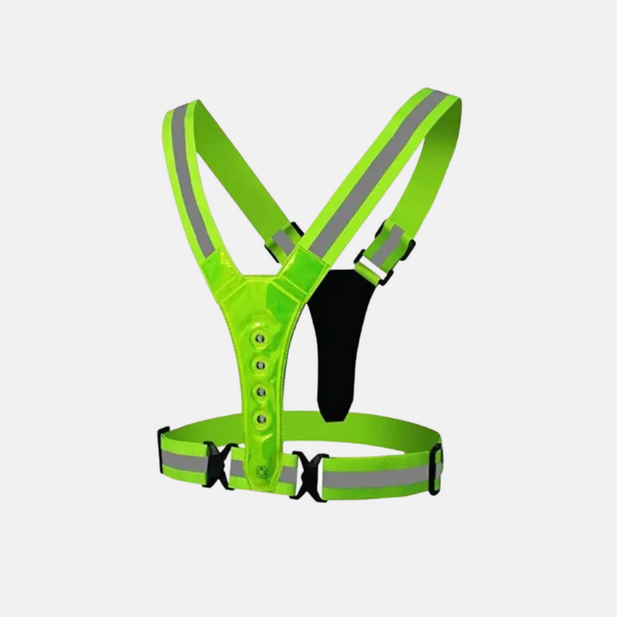 Løbevest med LED lys