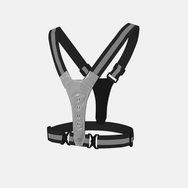 Løbevest med LED lys